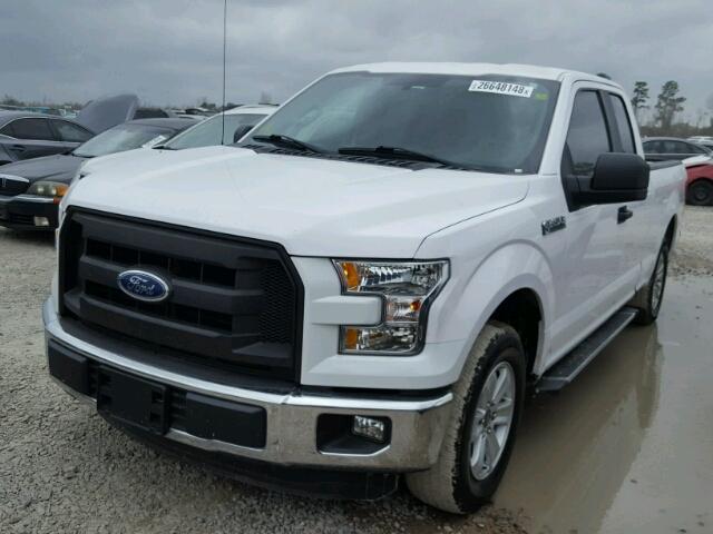 1FTEX1C89FKE36710 - 2015 FORD F150 SUPER WHITE photo 2