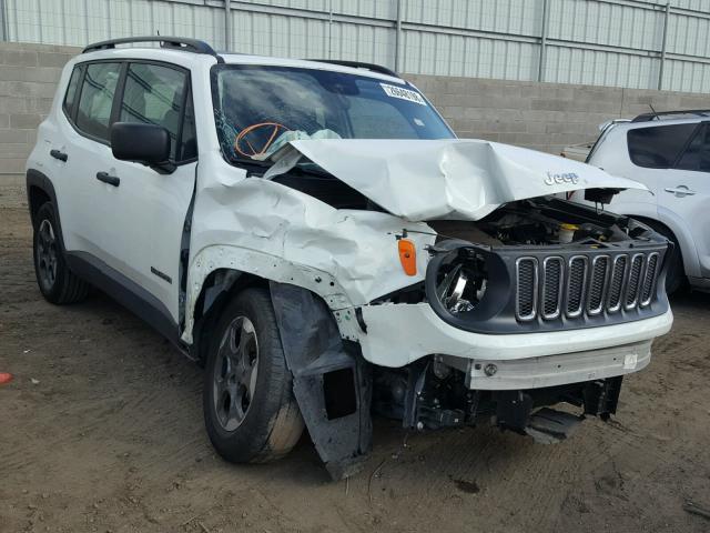 ZACCJAAT3FPB89447 - 2015 JEEP RENEGADE S 白色 照片 1