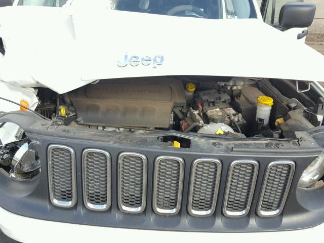 ZACCJAAT3FPB89447 - 2015 JEEP RENEGADE S 白色 照片 7