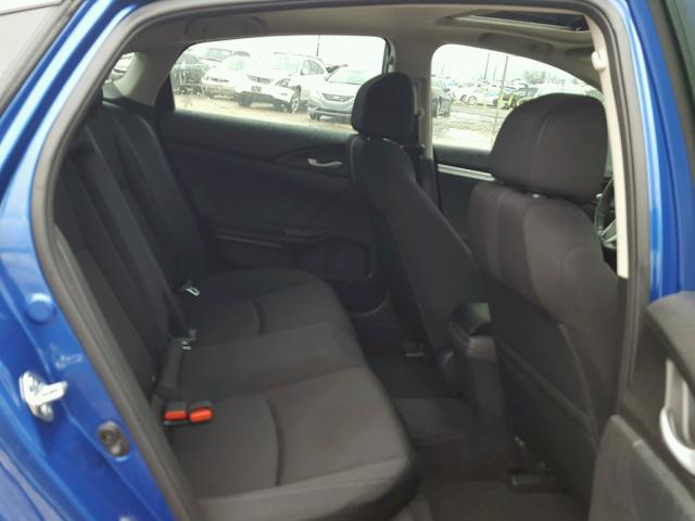 19XFC1F38GE037355 - 2016 HONDA CIVIC EX Կապույտ լուսանկար 6