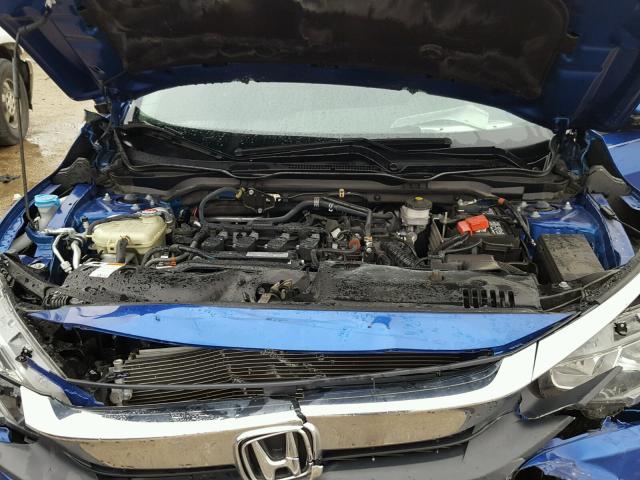 19XFC1F38GE037355 - 2016 HONDA CIVIC EX Կապույտ լուսանկար 7
