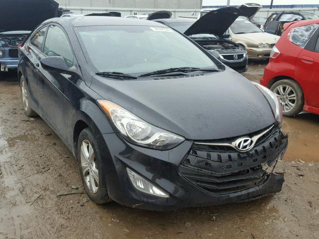 KMHDH6AE8DU005867 - 2013 HYUNDAI ELANTRA CO BLACK photo 1