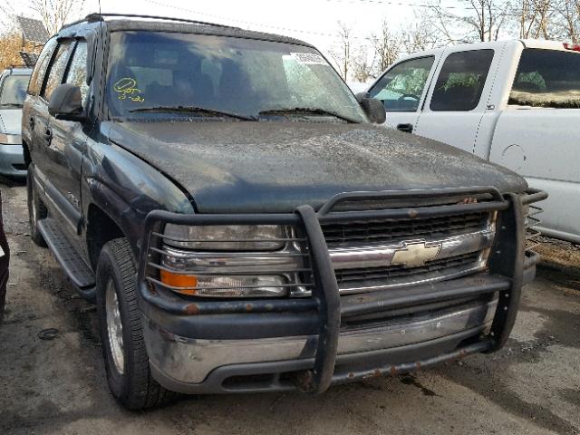 1GNEK13T81J185526 - 2001 CHEVROLET TAHOE K150 GREEN photo 1