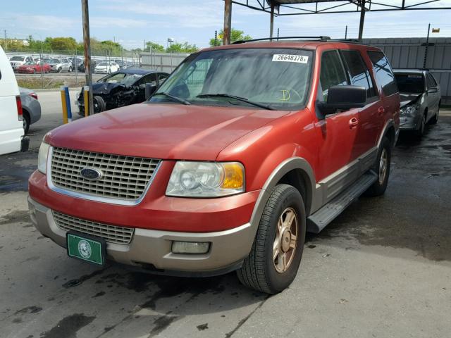 1FMPU17LX3LB12778 - 2003 FORD EXPEDITION RED photo 2