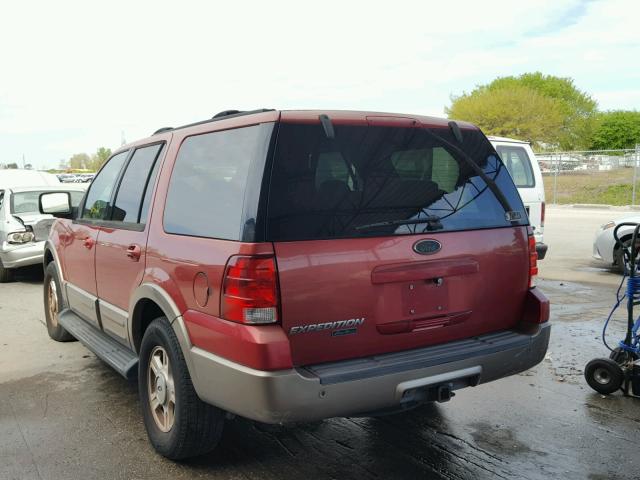 1FMPU17LX3LB12778 - 2003 FORD EXPEDITION RED photo 3