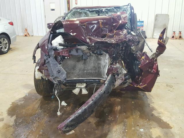 1HGCP2F35BA006395 - 2011 HONDA ACCORD LX MAROON photo 7