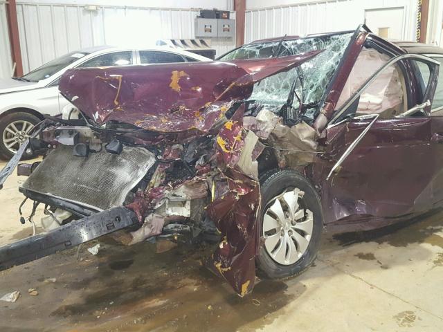 1HGCP2F35BA006395 - 2011 HONDA ACCORD LX MAROON photo 9