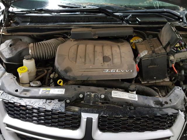 2C4RDGEG6FR533561 - 2015 DODGE GRAND CARA SILVER photo 7