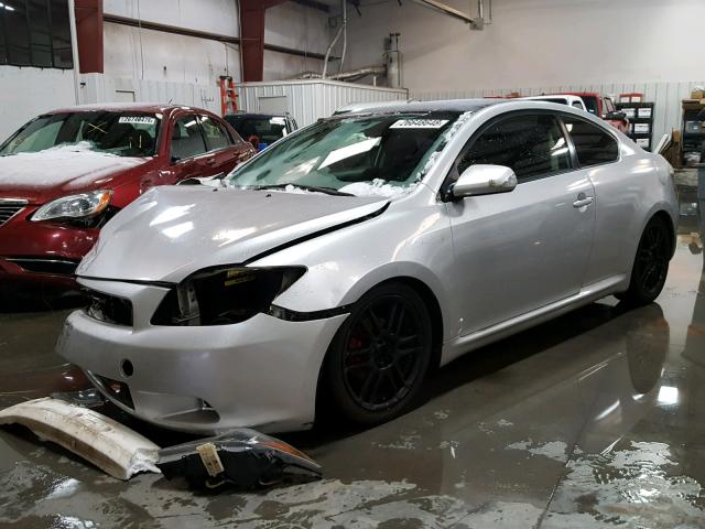 JTKDE167480240685 - 2008 TOYOTA SCION TC 银色 照片 2