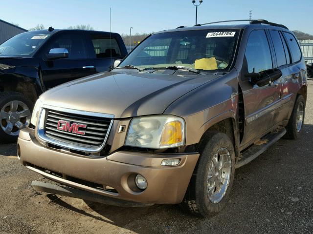 1GKDT13S422460334 - 2002 GMC ENVOY TAN photo 2