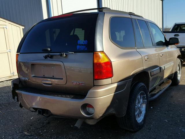 1GKDT13S422460334 - 2002 GMC ENVOY TAN photo 4