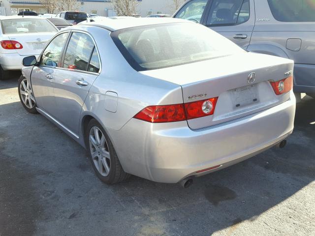 JH4CL96894C032793 - 2004 ACURA TSX SILVER photo 3