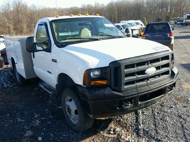 1FDWF37P36EC56461 - 2006 FORD F350 SUPER WHITE photo 1