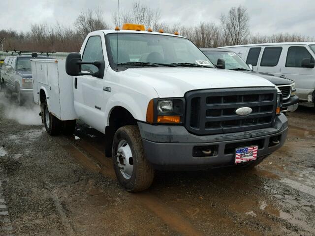 1FDWF37P36EC69890 - 2006 FORD F350 SUPER WHITE photo 1