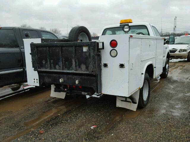 1FDWF37P36EC69890 - 2006 FORD F350 SUPER WHITE photo 4