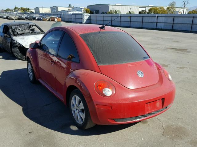 3VWRG31C59M517797 - 2009 VOLKSWAGEN NEW BEETLE RED photo 3