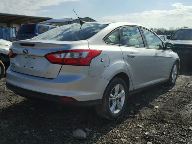 1FADP3F24DL288218 - 2013 FORD FOCUS SE SILVER photo 4