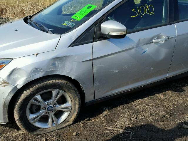 1FADP3F24DL288218 - 2013 FORD FOCUS SE SILVER photo 9