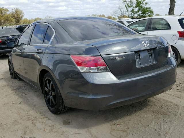 1HGCP2F36AA117200 - 2010 HONDA ACCORD LX GRAY photo 3