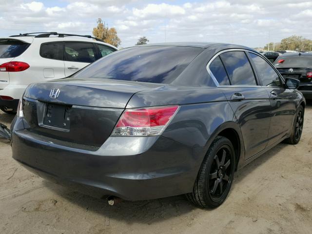 1HGCP2F36AA117200 - 2010 HONDA ACCORD LX GRAY photo 4