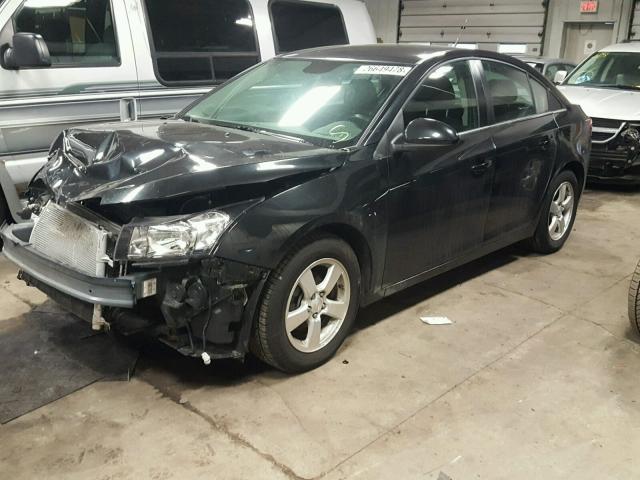 1G1PC5SB2E7246363 - 2014 CHEVROLET CRUZE LT GRAY photo 2