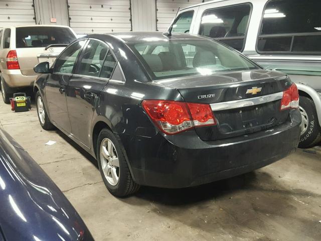 1G1PC5SB2E7246363 - 2014 CHEVROLET CRUZE LT GRAY photo 3