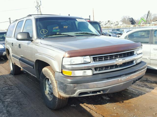 3GNFK16T61G186546 - 2001 CHEVROLET SUBURBAN K GOLD photo 1