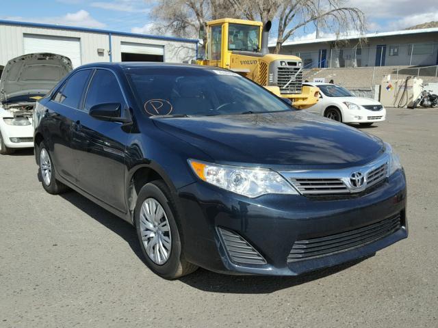 4T4BF1FK1DR321826 - 2013 TOYOTA CAMRY L BLACK photo 1