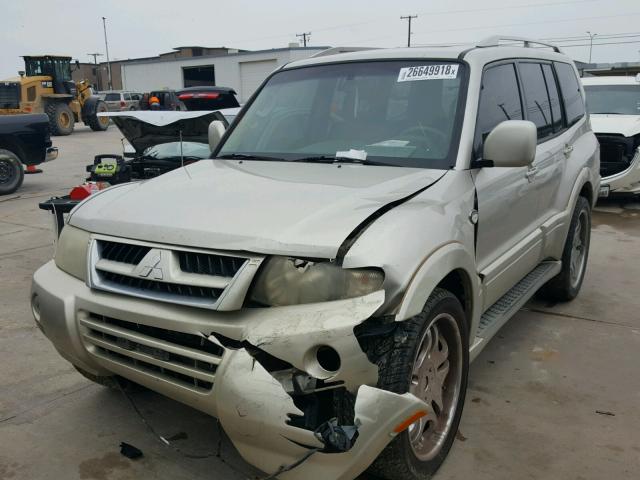 JA4NW61S43J040386 - 2003 MITSUBISHI MONTERO 20 SILVER photo 2