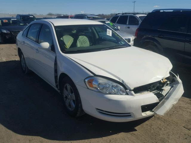 2G1WT58K069149892 - 2006 CHEVROLET IMPALA LT WHITE photo 1