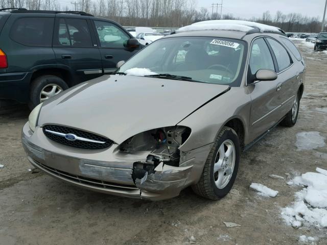 1FAFP58U23A235174 - 2003 FORD TAURUS SE GOLD photo 2