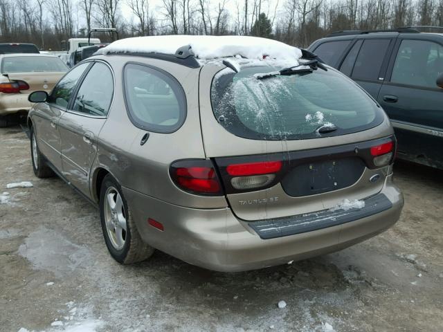 1FAFP58U23A235174 - 2003 FORD TAURUS SE GOLD photo 3