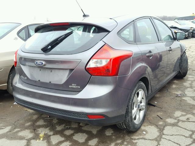 1FADP3K23DL306178 - 2013 FORD FOCUS SE GRAY photo 4