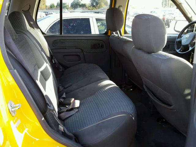 5N1ED28T82C566327 - 2002 NISSAN XTERRA XE YELLOW photo 6