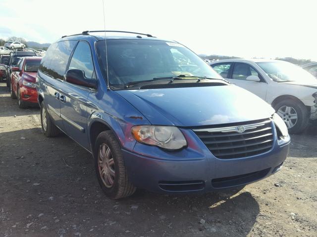 2A4GP54L77R157014 - 2007 CHRYSLER TOWN & COU BLUE photo 1