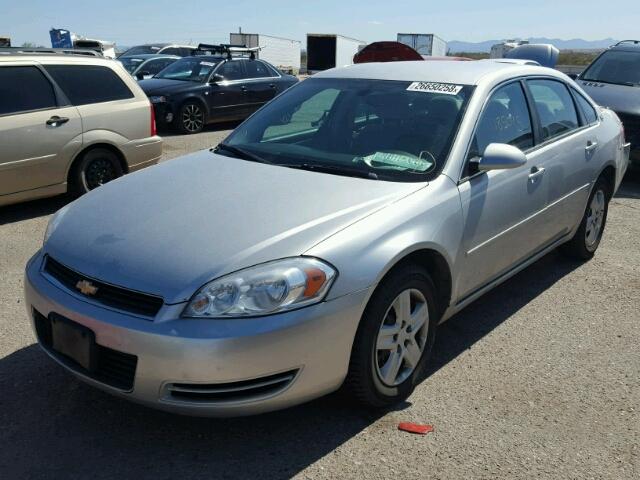 2G1WT58KX69404306 - 2006 CHEVROLET IMPALA LT SILVER photo 2