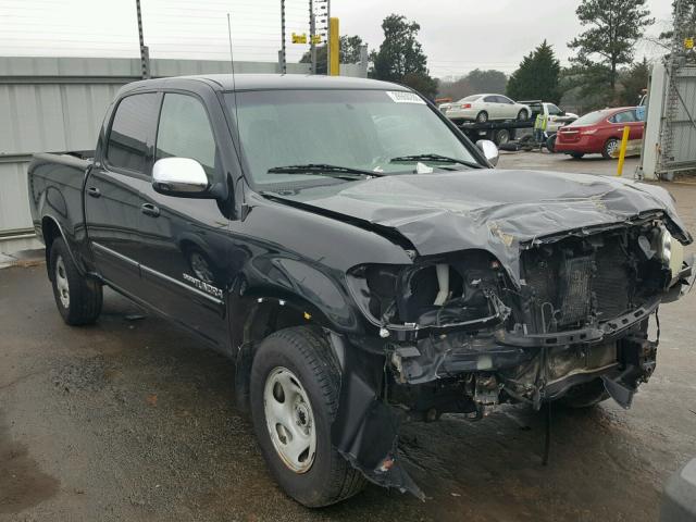 5TBDT44156S535567 - 2006 TOYOTA TUNDRA DOU BLACK photo 1