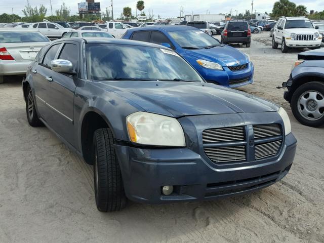 2D4FV47V97H733919 - 2007 DODGE MAGNUM SXT BLUE photo 1