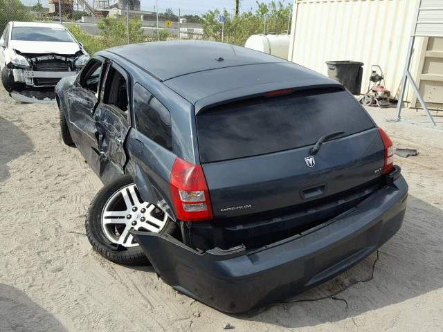 2D4FV47V97H733919 - 2007 DODGE MAGNUM SXT BLUE photo 3