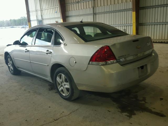 2G1WB58K869290177 - 2006 CHEVROLET IMPALA LS SILVER photo 3