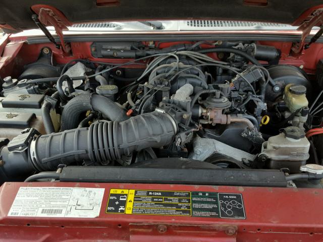 1FMZU77E53UB07317 - 2003 FORD EXPLORER S BURGUNDY photo 7