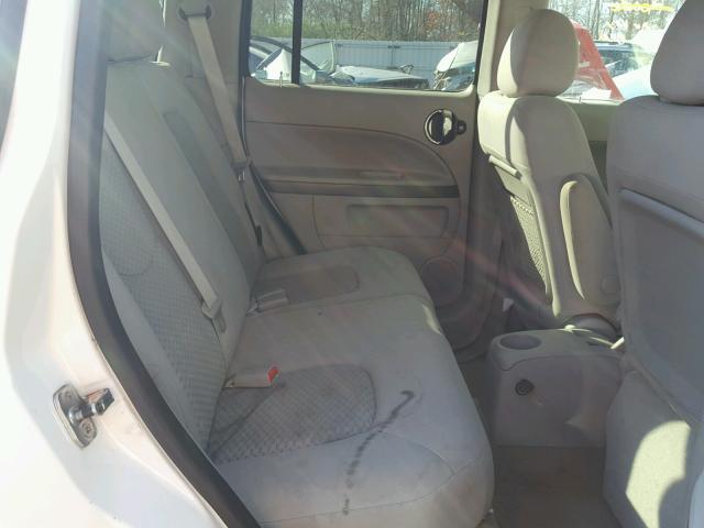 3GNDA13DX8S616724 - 2008 CHEVROLET HHR LS WHITE photo 6