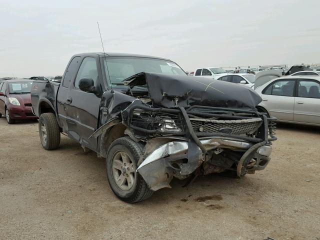 1FTRX18L23NA03576 - 2003 FORD F150 BLACK photo 1