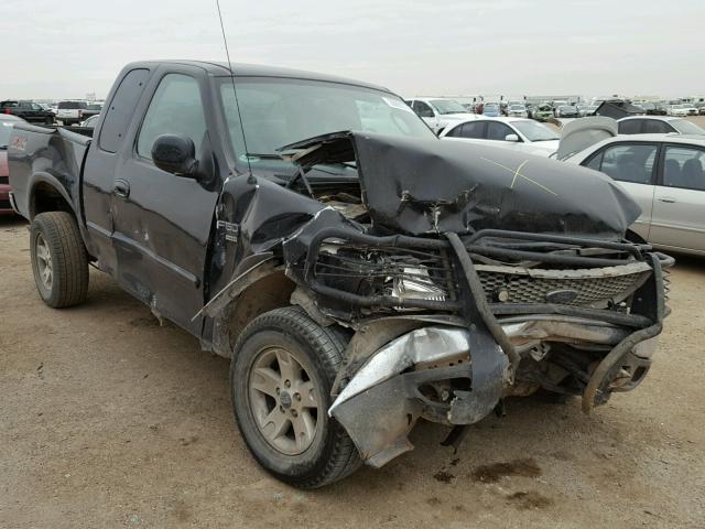 1FTRX18L23NA03576 - 2003 FORD F150 BLACK photo 9