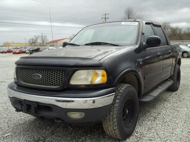 1FTRW08L91KE35349 - 2001 FORD F150 SUPER BLACK photo 2