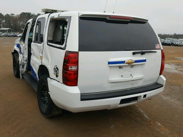 1GNLC2E03BR275618 - 2011 CHEVROLET TAHOE POLI WHITE photo 3