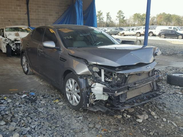 5XXGN4A72EG311096 - 2014 KIA OPTIMA EX SILVER photo 1