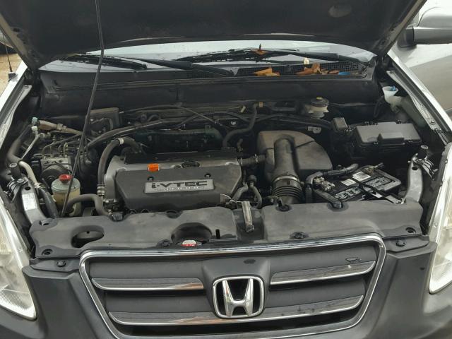 JHLRD68826C015988 - 2006 HONDA CR-V EX GRAY photo 7