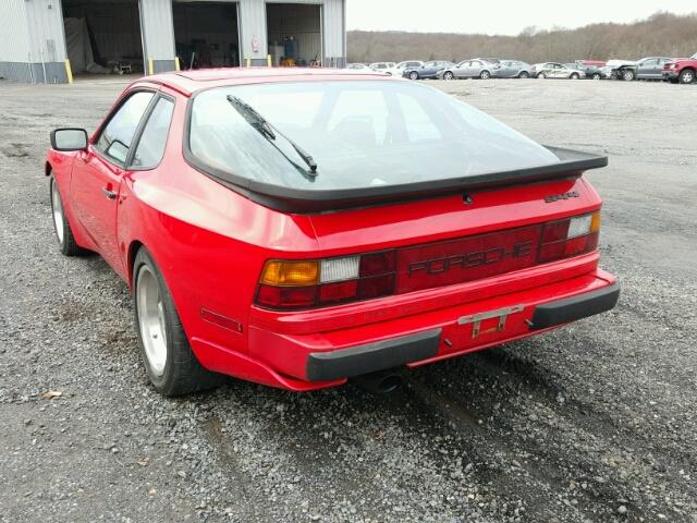 WP0AA0945DN458097 - 1983 PORSCHE 944 RED photo 3