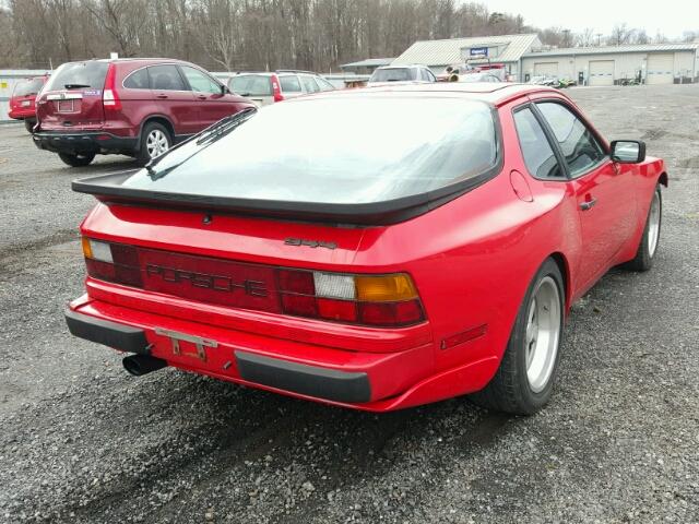 WP0AA0945DN458097 - 1983 PORSCHE 944 RED photo 4